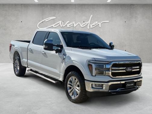 STAR WHITE METALLIC TRICOAT 2024 Ford F-150 LARIAT
