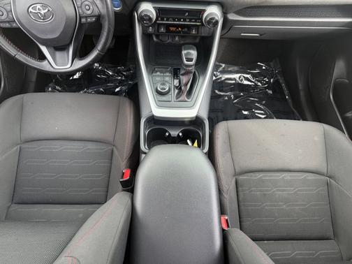Red 2021 Toyota RAV4 Prime SE