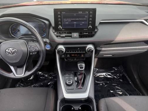 Red 2021 Toyota RAV4 Prime SE
