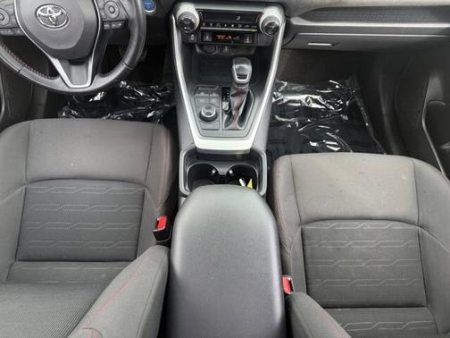 Red 2021 Toyota RAV4 Prime SE