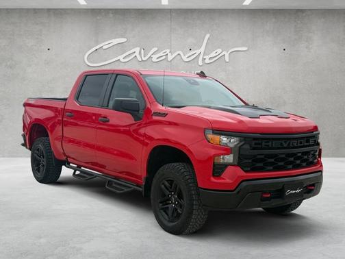 Red 2024 Chevrolet Silverado 1500 CUSTOM TRAIL BOSS