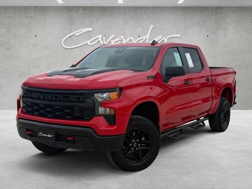 Red 2024 Chevrolet Silverado 1500 CUSTOM TRAIL BOSS