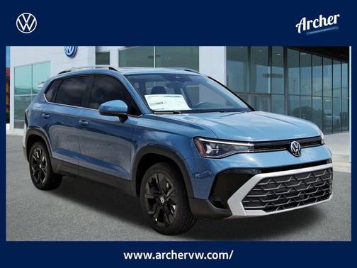 Monterey Blue Pearl 2025 Volkswagen Taos 1.5T SE