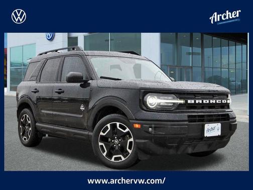 Shadow Black 2022 Ford Bronco Sport Outer Banks