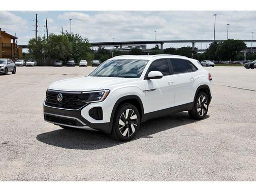 Opal White Pearl 2026 Volkswagen Atlas Cross Sport 2.0T SE W/TECHNOLOGY