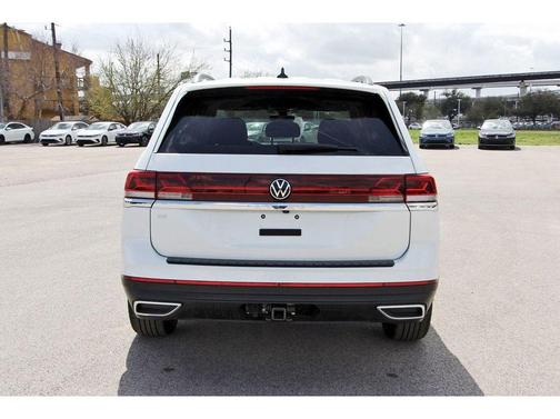 Opal White Pearl 2026 Volkswagen Atlas 2.0T SE W/TECHNOLOGY
