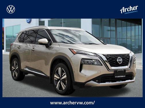 Champagne Silver 2021 Nissan Rogue Platinum