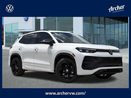 Opal White Pearl 2026 Volkswagen Tiguan 2.0T SE R-Line Black