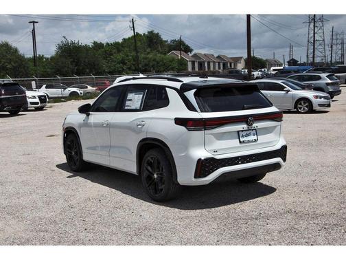 Opal White Pearl 2026 Volkswagen Tiguan 2.0T SE R-Line Black