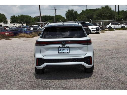 Opal White Pearl 2026 Volkswagen Tiguan 2.0T SE R-Line Black