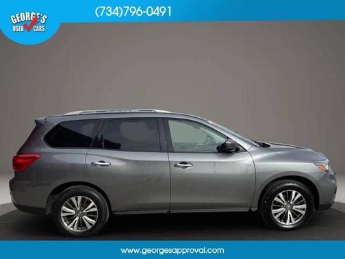 Gray 2019 Nissan Pathfinder SV