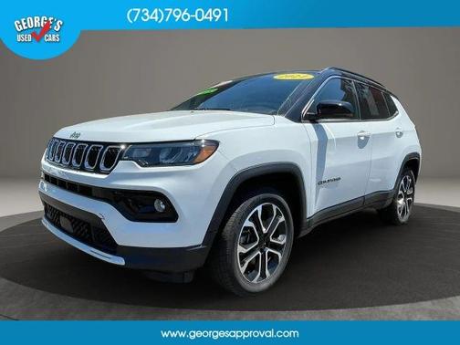 White 2024 Jeep Compass Limited