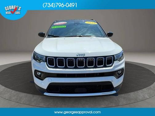 White 2024 Jeep Compass Limited