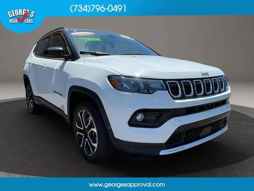 White 2024 Jeep Compass Limited