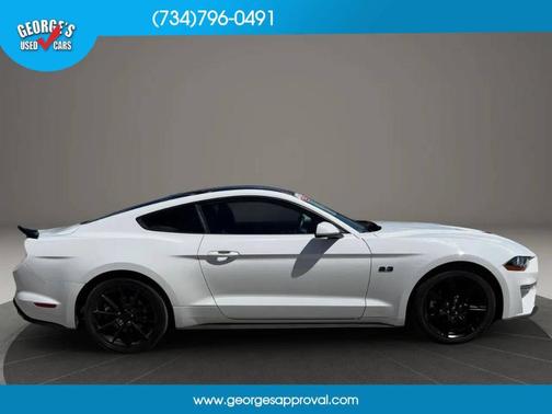 White 2018 Ford Mustang EcoBoost