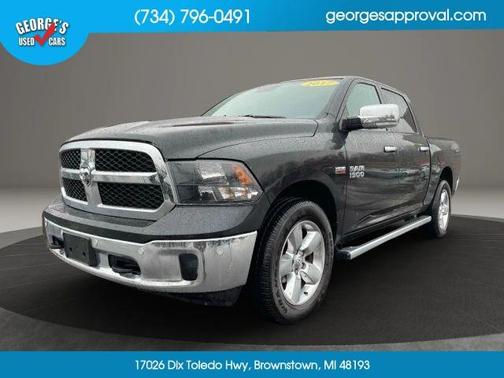 Black 2017 RAM 1500 SLT