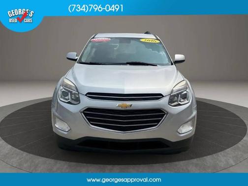 Silver 2016 Chevrolet Equinox LT
