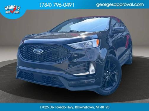 Black 2023 Ford Edge ST-Line