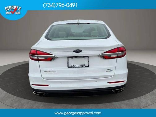 White 2020 Ford Fusion SE