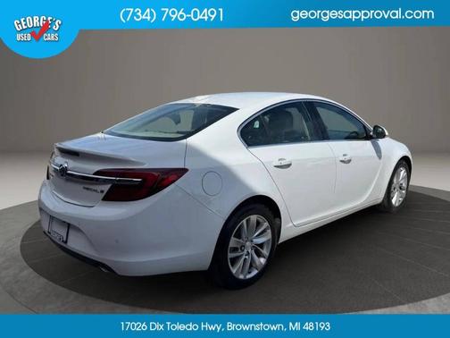 White 2015 Buick Regal Turbo Premium I