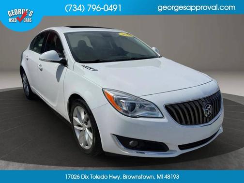 White 2015 Buick Regal Turbo Premium I