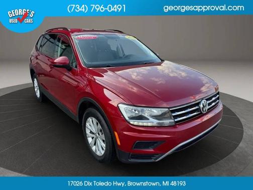 Cardinal Red Metallic 2018 Volkswagen Tiguan 2.0T S