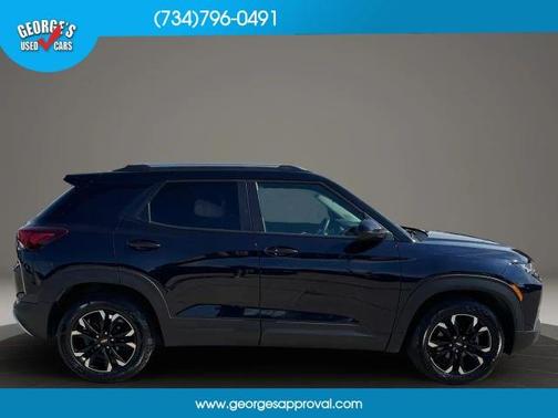 Blue 2021 Chevrolet Trailblazer LT