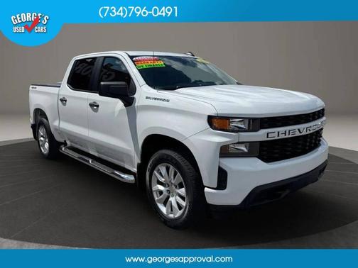 White 2021 Chevrolet Silverado 1500 Custom