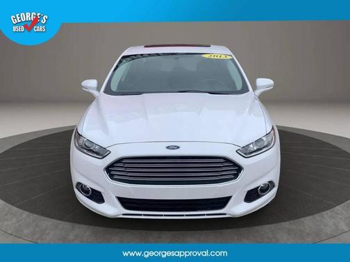 White 2013 Ford Fusion Energi Titanium