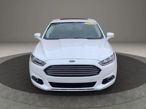 White 2013 Ford Fusion Energi Titanium