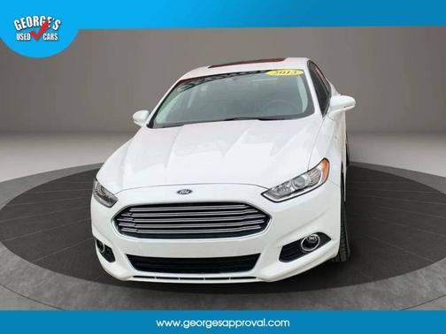White 2013 Ford Fusion Energi Titanium
