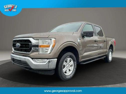 Gray 2021 Ford F-150 XLT