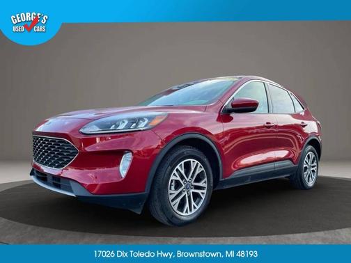 Red 2022 Ford Escape SEL