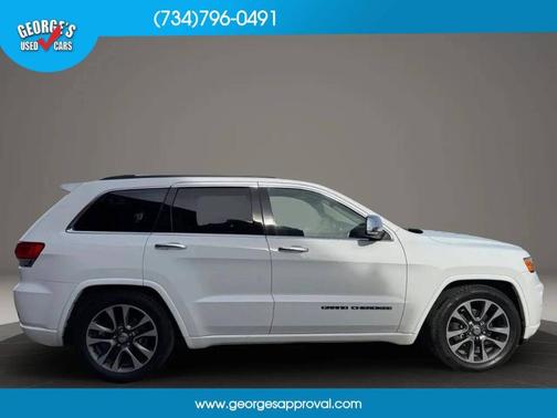 White 2017 Jeep Grand Cherokee Overland