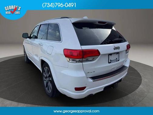 White 2017 Jeep Grand Cherokee Overland