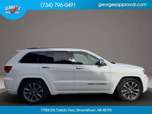 White 2017 Jeep Grand Cherokee Overland