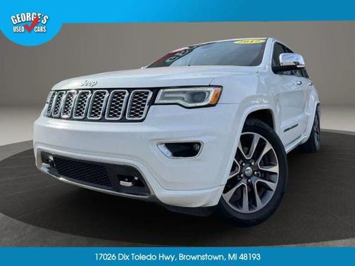 White 2017 Jeep Grand Cherokee Overland