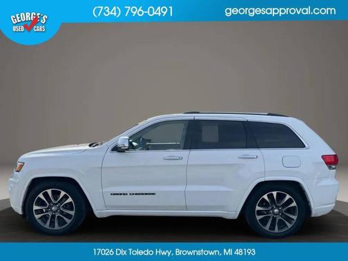 White 2017 Jeep Grand Cherokee Overland