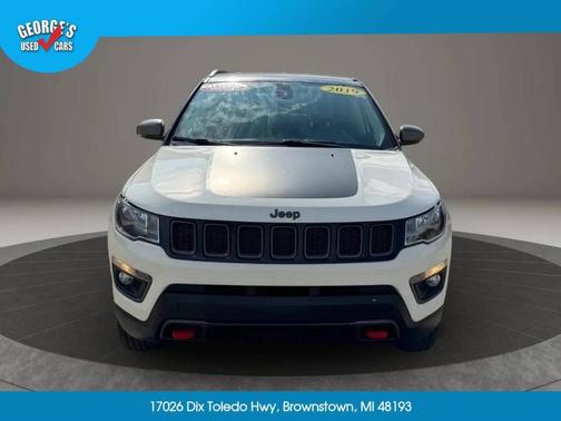 White 2019 Jeep Compass Trailhawk