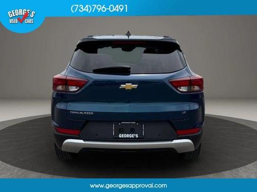 Blue 2021 Chevrolet Trailblazer LT