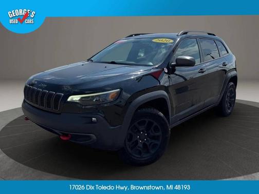 Black 2020 Jeep Cherokee Trailhawk