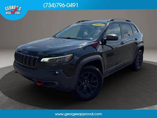 Black 2020 Jeep Cherokee Trailhawk