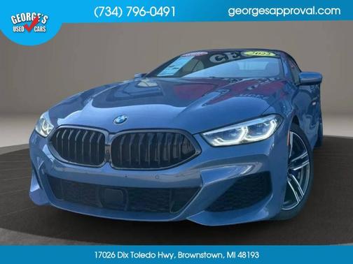 Blue 2022 BMW 840 i xDrive