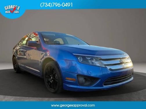Blue 2011 Ford Fusion SE