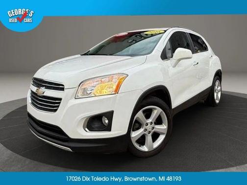 White 2016 Chevrolet Trax LTZ