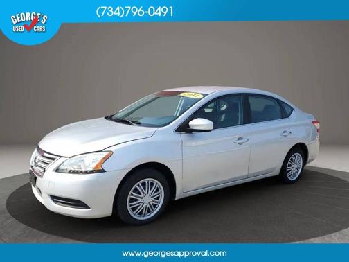 Brilliant Silver 2014 Nissan Sentra S
