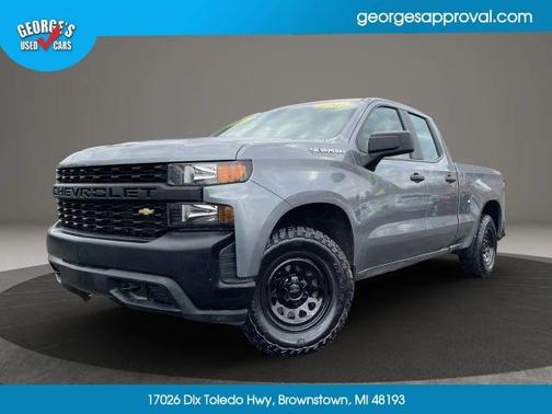 Gray 2021 Chevrolet Silverado 1500 WT