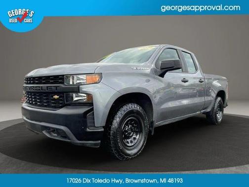 Gray 2021 Chevrolet Silverado 1500 WT