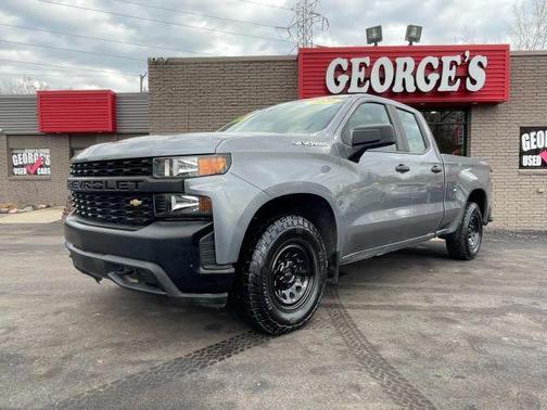 Gray 2021 Chevrolet Silverado 1500 WT