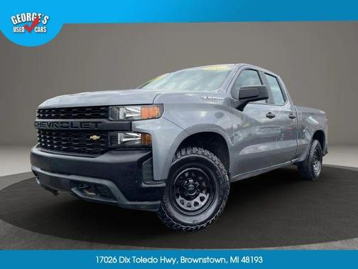 Gray 2021 Chevrolet Silverado 1500 WT